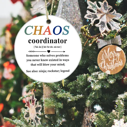 Vista 5 de Regalos para compañeras de trabajo para mujeres, adorno colgante de amistad de Navidad 2025, regalos de inspiración de agradecimiento