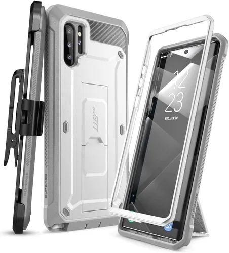 Vista 8 de SUPCASE Funda para Samsung Galaxy Note 10 Plus/Note 10 Plus 5G (Unicorn Beetle Pro), [soporte integrado y clip para cinturón] Funda resistente