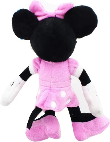Vista 2 de Mickey Mouse Clubhouse Bean Plush - Minnie, multicolor, 10 pulgadas