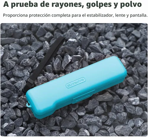 Vista 7 de Funda protectora con cordón compatible con Osmo Pocket 3 Funda de protección completa de plástico Funda de transporte de viaje para bolsillo 3