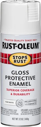 Vista 112 de Rust-Oleum 7776830 - Pintura en aerosol para prevención del óxido, 12 onzas, negro plano