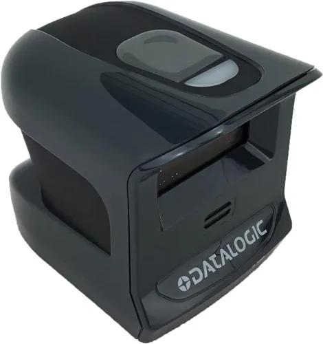 Vista 2 de Datalogic Gryphon GPS4490 - Escáner de código de barras de presentación 2D/1D con cable omnidireccional, incluye cable USB y soporte ajustable