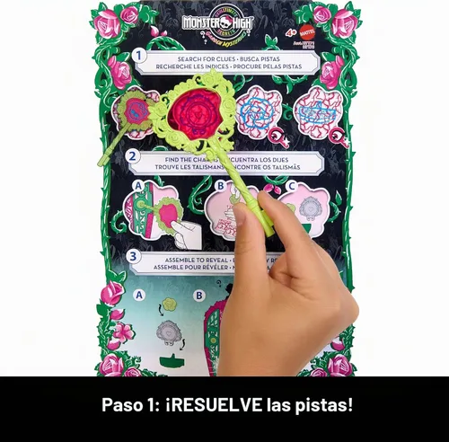 Vista 3 de Set de muñeca y accesorios Monster High Skulltimate Secrets, Venus McFlytrap de Garden Mysteries con armario revelable y más de 19 sorpresas