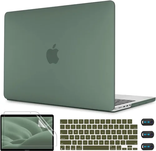 Vista 27 de CISSOOK Funda verde aguacate para MacBook Pro de 16 pulgadas 2021 2023 Release M3 A2991 M2 A2780 M1 A2485 Pro/Max Chip, carcasa rígida de plástico