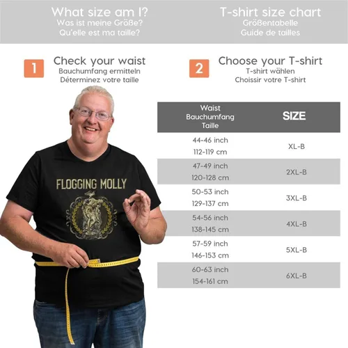 Vista 2 de Mens Large Size T Shirt Basic Camping Short Sleeve Full Season Tee