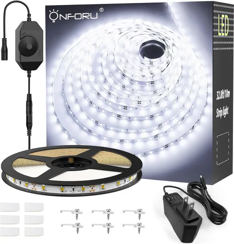Vista 10 de Tira de luces LED Onforu de 5m, ULSAW011201 Blanco cálido