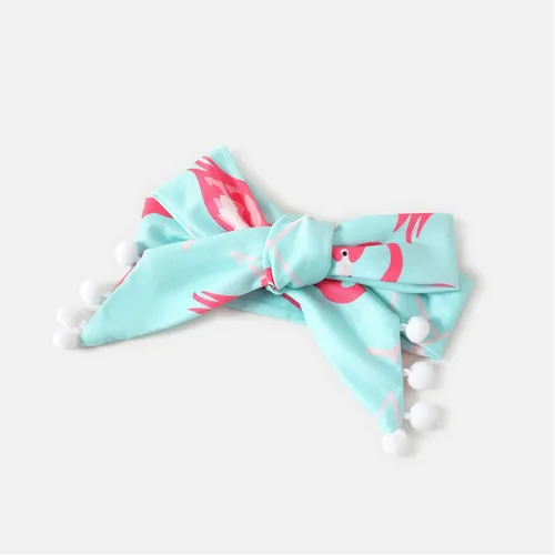 Vista 5 de PATPAT Mameluco floral sin mangas con borlas y pompón para bebé, conjunto con diadema de 0 a 18 meses