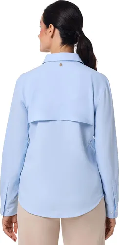 Vista 3 de Coolibar Camiseta de viaje Mylitta UPF 50+ para mujer - Protección solar