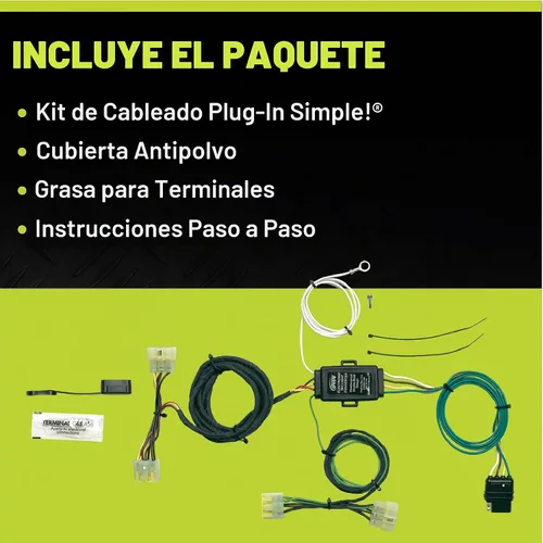 Vista 2 de Kit de cableado Hopkins 43315 para conectar el sistema de cableado del remolque al sistema de cableado del vehículo de forma sencilla