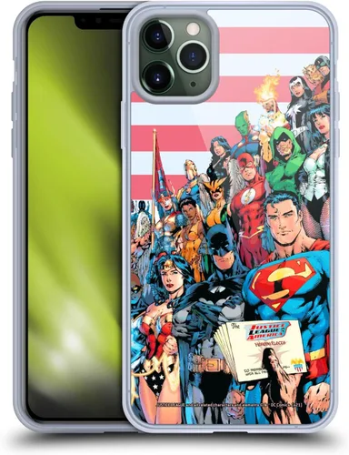 Vista 178 de Head Case Designs Funda de gel con licencia oficial de la Liga de la Justicia DC Comics #10 Darkseid War Comic Book Cover