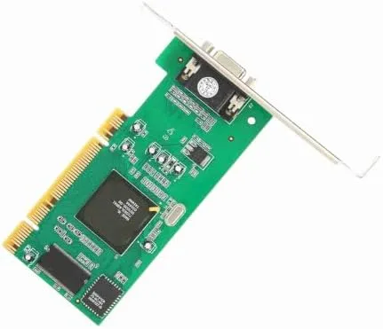 Vista 4 de Tbest Tarjeta gráfica de 8 MB, tarjeta gráfica VGA PCI 8 MB 32 bits computadora de escritorio accesorios multi pantalla para Rage XL
