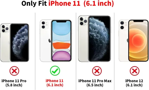 Vista 2 de Funda Linda con Estampado de Guepardo para iPhone 11, Funda de Caparazón de Tortuga de 6.1 Pulgadas, Diseño Estético, Moderno, Fresco, de Lujo