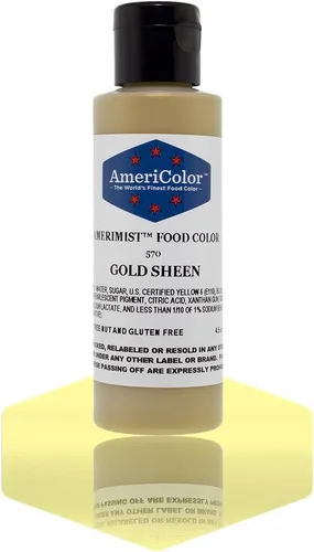 Vista 25 de AmeriColor Amerimist Color para Aerógrafo .65 Onzas, Azul Perla Brillante