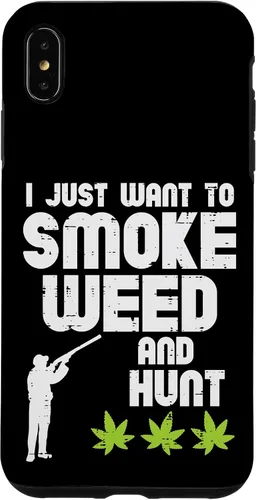 Vista 11 de iPhone 16 Smoke Weed Hunt Funny Hunting Cannabis 420 Hunter Hombres Mujeres Caso