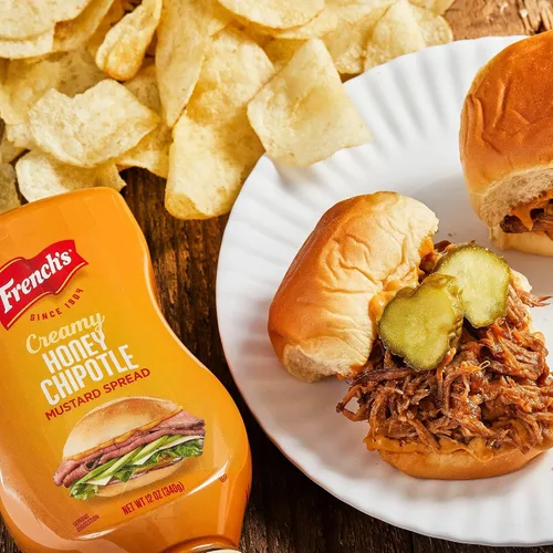 Vista 7 de French's Crema de miel Chipotle para untar mostaza, 12 onzas (paquete de 8)
