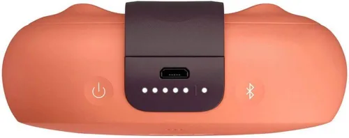 Vista 5 de Bocina SoundLink Micro de Bose con Bluetooth talla única Anaranjado encendido