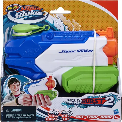 Vista 2 de Nerf Super Soaker Microburst 2 Blaster