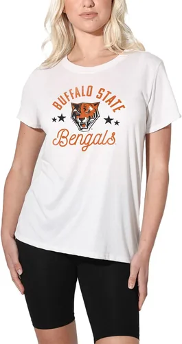Vista 352 de Colección oficial de camisetas sueltas para mujer, color blanco