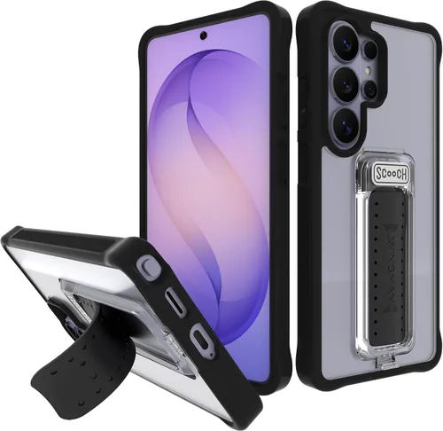 Vista 41 de Scooch Wingman - Funda con función atril para Samsung Galaxy S9 [protección contra caídas de 10 pies] [soporte bidireccional] funda protectora a