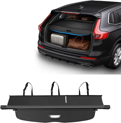 Vista 10 de cubierta retráctil para carga compatible con CR-V CRV LX 2017-2022, cubierta de tonelería con protección de privacidad para equipaje, anti-mirones