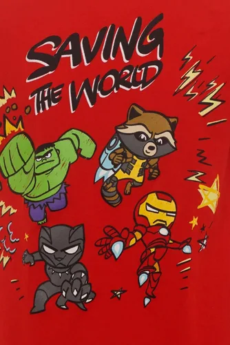 Vista 7 de Marvel Paquete de 3 camisetas de los Vengadores Spider-Man Thor de Iron Man para niños pequeños y grandes