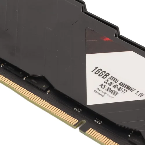 Vista 9 de VBESTLIFE DDR5 RAM 16GB 1x16, 4800MHz Frecuencia, CL40 1.1V Kit de memoria para juegos de escritorio compatible con XMP y Expo (negro)