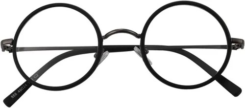 Vista 2 de BESTUM - Gafas redondas para mujer, lentes transparentes, diseño retro