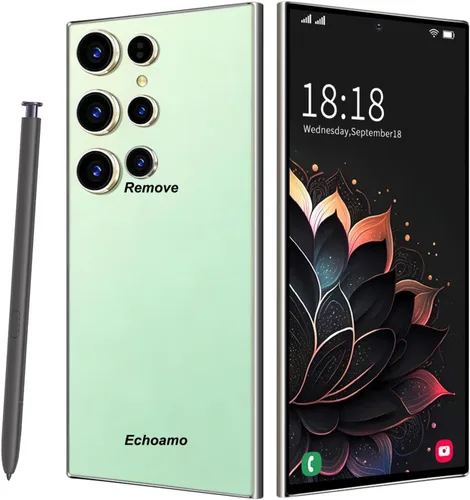 Vista 13 de C24 Ultra desbloqueado teléfono, 256GB+8GB Smartphone herramienta pluma Gris