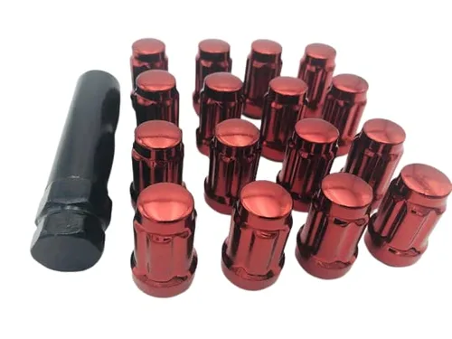 Vista 2 de RAD UTV Parts - Kit de tuercas de rueda con llave de tuerca de rueda de 0.472 in x 0.049 in de paso de rosca (paquete de 16) - para Kawasaki Teryx