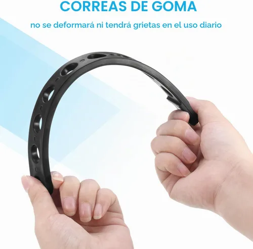 Vista 5 de Boao - Soporte para bicicleta (6 unidades), correas de goma para ciclismo