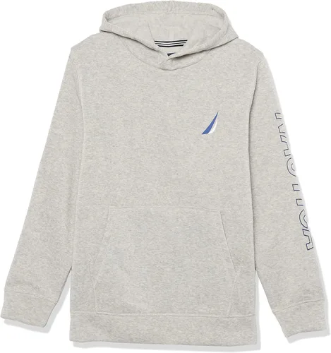 Vista 9 de Nautica Suéter estilo sudadera con capucha de forro polar para niño