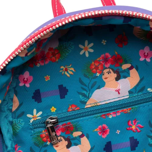 Vista 6 de Loungefly Disney Encanto Luisa Cosplay - Mini mochila para mujer, Varios colores, Wdbk3025