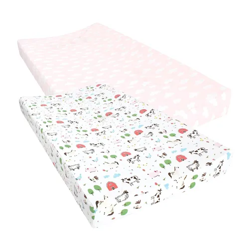 Vista 6 de Hudson Baby Funda unisex para cambiador de bebé, Animal Adventure, talla única