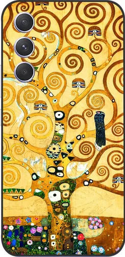 Vista 33 de Berkin Arts Funda de silicona compatible con Samsung Galaxy A52 5G 4G/A52S 5G con diseño antideslizante, color amarillo, romántico, Luv San