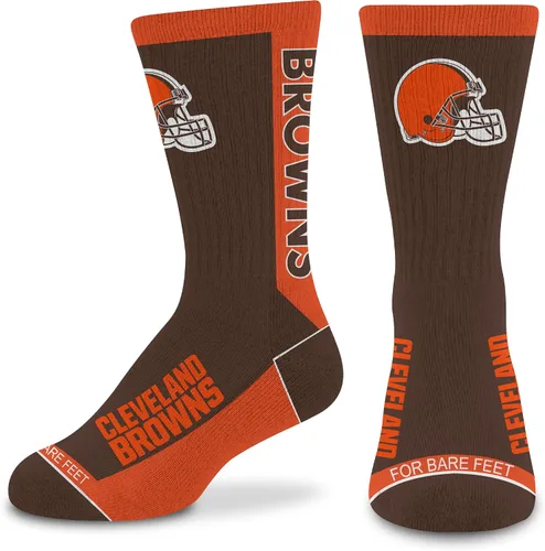 Vista 23 de For Bare Feet NFL - Calcetines unisex para niños de la NFL Mvp Crew