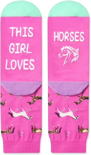 Vista 4 de HAPPYPOP Animal Lover Gifts for Women Girls Funny Frog Octopus Socks Teens, Dolphin Turtle Gifts