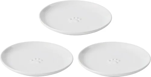 Vista 11 de Havniva Cuencos elevados para gatos, juego de cuencos de comida y agua para Blanco