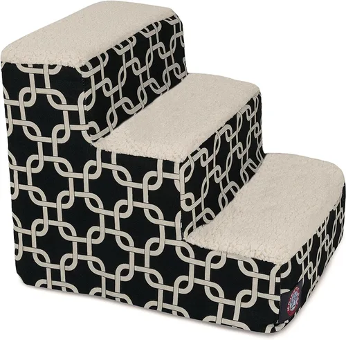 Vista 54 de Majestic Pet - Escaleras portátiles para mascotas suave escalón de espuma de sherpa escalones para perros y gatos rampa para cachorros