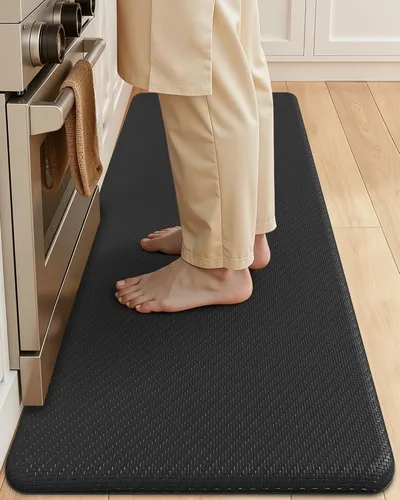 Vista 42 de Color&Geometry - Alfombra antideslizante para cocina Marrón