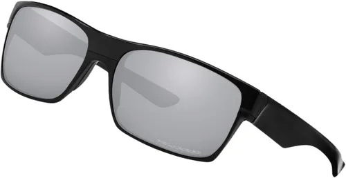 Vista 2 de BroLizard - Lente polarizada para gafas de sol Oakley TwoFace OO9189, plateado