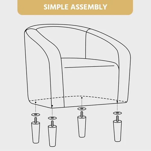 Vista 8 de Topeakmart Silla de barril, silla de acento de sherpa suave, silla auxiliar de club, estilo moderno, asiento profundo, sillón de barril para sala