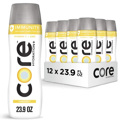 Vista 9 de CORE Hydration+ Calm, Agua de Nutrientes Mejorada con Esencia de Pepino y L-Teanina, Botella de 23.9 fl. oz (Paquete de 12)