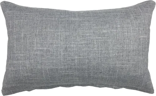 Vista 9 de YOUR SMILE - Funda de almohada decorativa oblonga de color sólido de algodón y lino, funda de cojín lumbar para sofá, cama, 30.5 x 50.8 cm, Negro