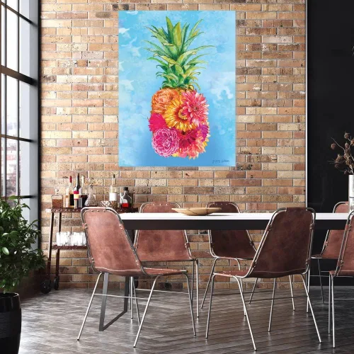 Vista 4 de Fine Art Canvas Gregory Gorham, obra de arte sobre lienzo de piña, 30.0 in de ancho x 40.0 in de alto, decoración de pared grande envuelta