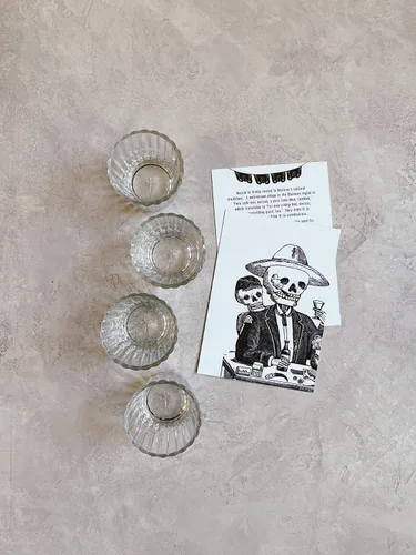 Vista 3 de Vaso Veladora Mezcal Vasos de México (paquete de 4)