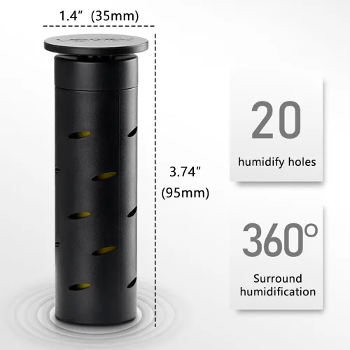 Vista 5 de VPTMRP Humidificador de guitarra, humidificador universal para instrumento de cuerda, evita el secado y el agrietamiento, no daña las cuerdas