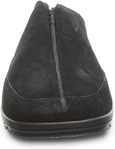 Vista 6 de BEARPAW Pantuflas Bruce para hombre, gamuza clásica para hombre, zapatos sin cordones para hombre, zapatos casuales cómodos