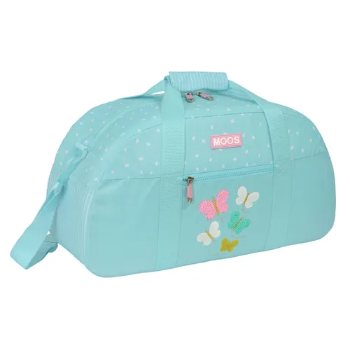 Vista 2 de Bolsa de Deporte Moos Butterflies Azul claro 50 x 26 x 20 cm