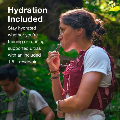 Vista 4 de Osprey Dyna 1.5L Chaleco de hidratación para correr para mujeres con depósito Hydraulics