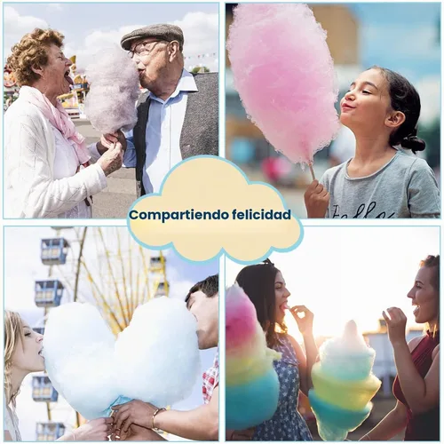 Vista 6 de ROVSUN Cubierta de escudo de burbujas para máquina de algodón de azúcar, cúpula de 21 pulgadas para máquina comercial de hilo dental transparente